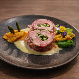 Kalfsrollade met asperges
