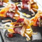Amuse Van Eend Met Mandarijn en Sesamsaus