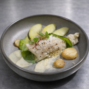 Hollandse snoekbaars met zuurkool